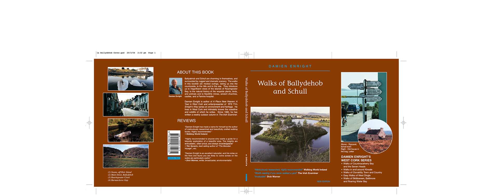 Flat artwork produced with Adobe Indesign
