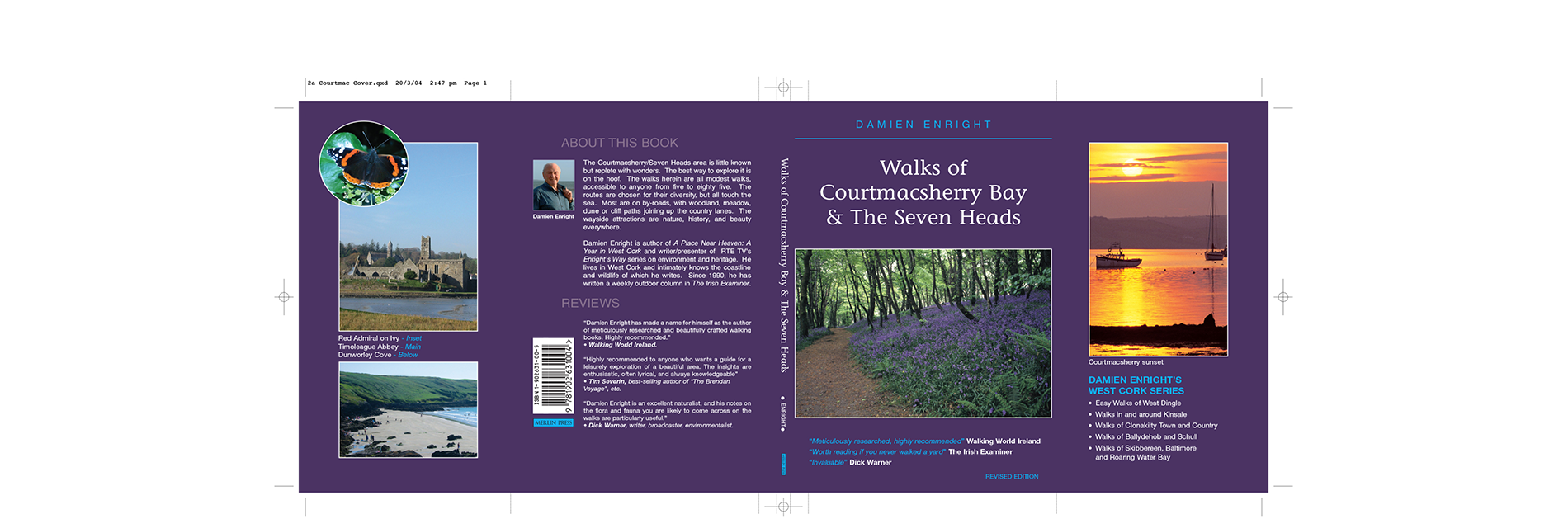 Flat artwork produced with Adobe Indesign